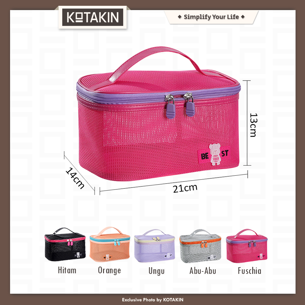 Tas Kosmetik Makeup Organizer Multifungsi